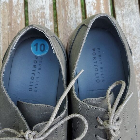 Perry Ellis Portfolio Sterling Oxford Shoes 10